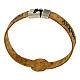Bracciale Giubileo 2025 in sughero chiusura metallo 20 cm s3