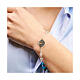Bracelet Jubilé grains cristaux colorés médaille croix ancre Endless s4