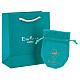 Bracelet fil bleu grains colorés bois logo Jubilé Endless s5