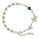 Jubilee bracelet "Celeste dell'anima", 925 silver and crystals, by Endless s1