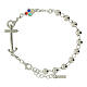 Jubilee bracelet "Celeste dell'anima", 925 silver and crystals, by Endless s3