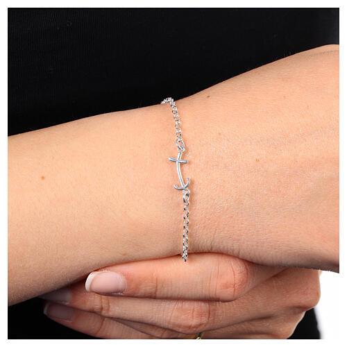 Bracelet of the Jubilee, 925 silver anchor-shaped cross 2