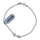 Bracelet of the Jubilee, 925 silver anchor-shaped cross s1