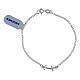 Bracciale Giubileo croce ancora argento 925 s3