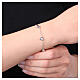 Bracciale cinque cuori grandi acciaio inox s2