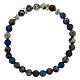 Bracelet élastique dizainier Vierge Miraculeuse pierre impériale 6 mm s2