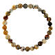Bracelet élastique Saint Benoît dizainier agate crazy lace 6 mm s2