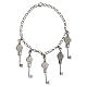 Bracelet argent 925 avec 5 clés Jubilé 2025 édition limitée s2