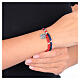 Bracelet chapelet Carlo Acutis grains 4 mm lapis-lazuli et corail s2