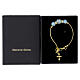 LUCY Murano Light-Blue 10mm Glass-Bead Bracelet with Gold-Finish Clasp s5