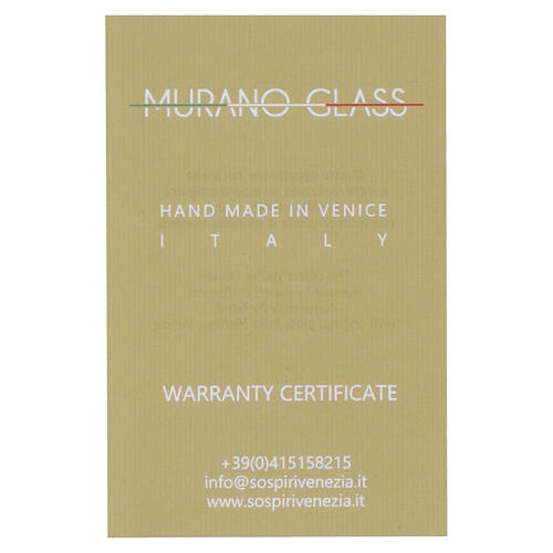 Bracciale perle Murano 10mm celeste e cristalli Boemia 5mm finitura argento 5