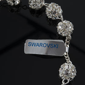 Bracelets en argent: Bracelet dizainier argent swarovski 8mm
