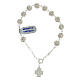 Rosary bracelet, strass, 925 silver s2