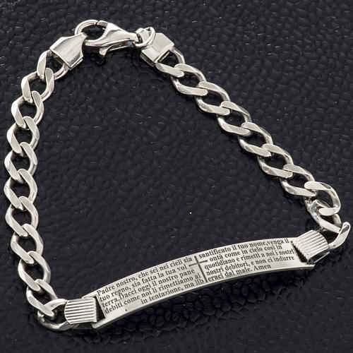 Our Father bracelet in sterling silver 6