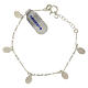 Bracelet en argent 925 avec médailles de Lourdes s2