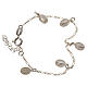 Bracelet in 925 silver with Miraculous Medals s1