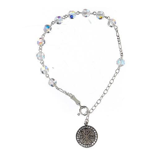 Pulsera Plata 925 strass PAX 1