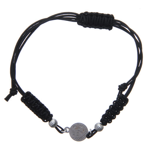 Religious Bracelet in 925 silver and line with Pope Francis 2