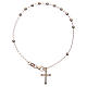 Rosary bracelet classic gold 925 sterling silver s1