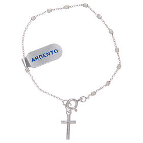 Dozen rosary bracelet in 925 sterling silver
