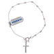 Dozen rosary bracelet in 925 sterling silver s1