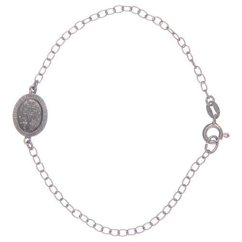 Armband wunderbare Medaille Silber 925 2