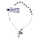 Bracelet in 925 sterling silver with Our Lady of Miracles medal 4 mm s2