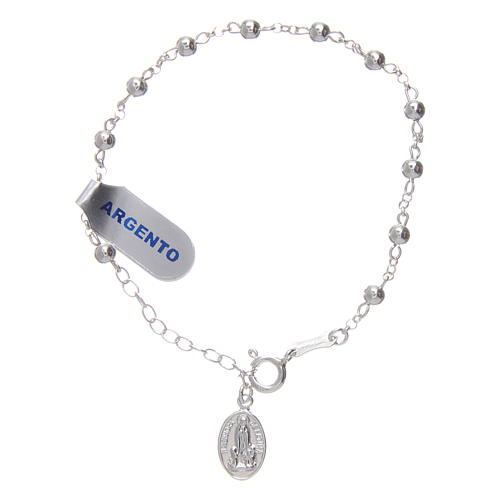 100° anniversary of Fatima silver bracelet 4 mm 1