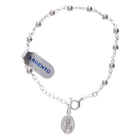 Bracciale argento 925 Fatima 100° anniversario 4 mm