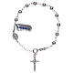 Bracciale rosario pater S. Benedetto argento 925 s1