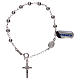 Bracciale rosario pater S. Benedetto argento 925 s2