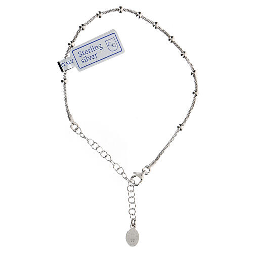 Single decade rosary bracelet with Holy Mary medal 2