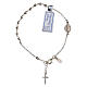 Bracelet dizainier argent 925 Croix et Vierge Miraculeuse fin. rhodiée s2