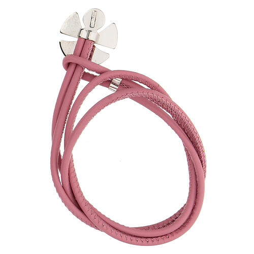 Rosa "Messaggeri di Gioie" Armband aus Silber 925 2