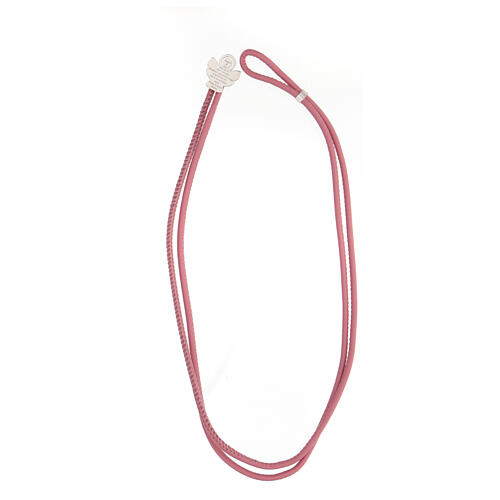 Pink bracelet, Angel of God, 925 silver 3
