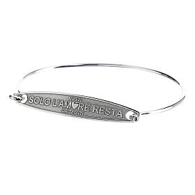 Sterling silver bracelet, Solo L' Amore Resta