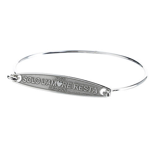 Sterling silver bracelet, Solo L' Amore Resta 1