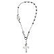 Bracciale rosario grani metallo argento 925 E Gioia Sia s1