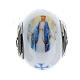 Murano glass bead 925 in silver with Our Lady of Miracles s1
