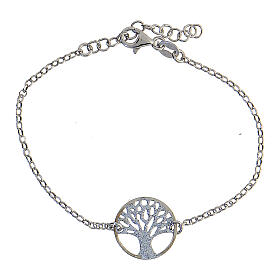 Bracelet with the Tree of Life, 925 silver, 19 cm circumference