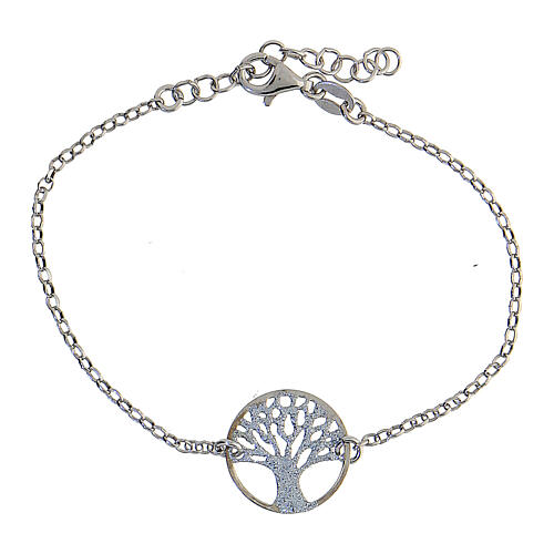 Bracelet with the Tree of Life, 925 silver, 19 cm circumference 1