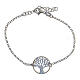 Bracelet with the Tree of Life, 925 silver, 19 cm circumference s1