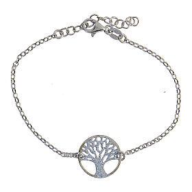Bracciale Albero Vita argento 925 circonferenza 19 cm