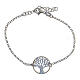 Tree of Life bracelet 925 silver 19 cm circumference s1