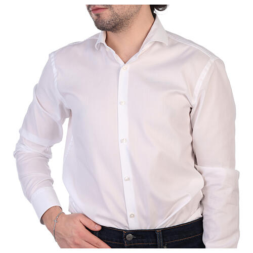 Bracciale argento 925 maglia milano croce lisca 25 cm uomo 4