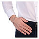 Bracciale argento 925 maglia milano croce lisca 25 cm uomo s2