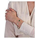 Bracciale argento 925 medagliette Madonna Miracolosa Santa Rita s2