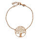 Rosé bracelet of 925 silver, Tree of Life s1