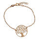 Rosé bracelet of 925 silver, Tree of Life s3