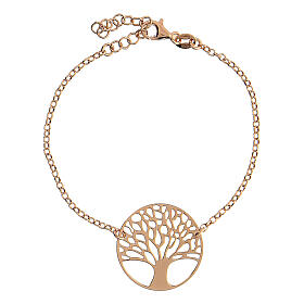 Bracelet rosé argent 925 Arbre de la Vie